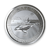 Front - Silver Orca Coin