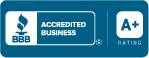 BBB Accredited Business: A+ rating